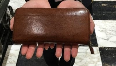 ココマイスタースタッフ愛用の財布紹介「マルティーニ・クラブウォレット（ブランデー）」※写真あり