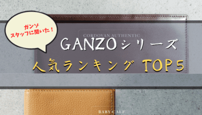 【ガンゾ シリーズ】GANZOスタッフおすすめ！人気コレクションTOP５
