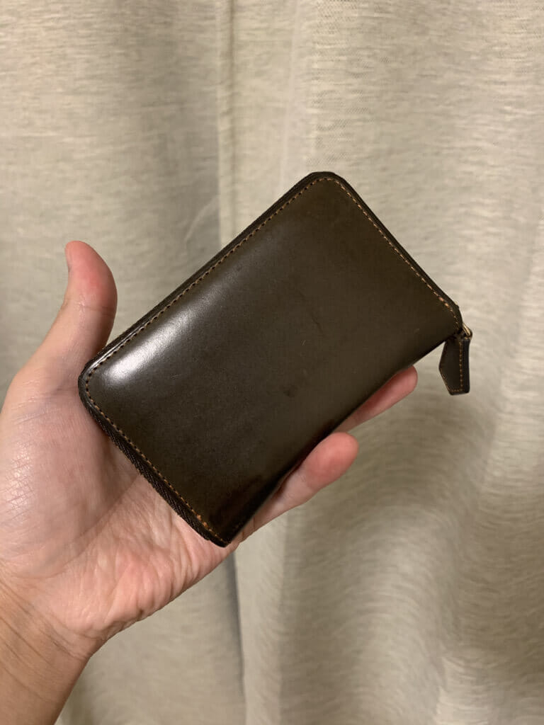 財布レビュー】シェルコードバン・サルトラム（ミニ財布）を使っ