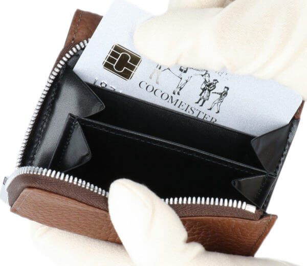 ココマイスターミニ財布【二つ折りタイプ】