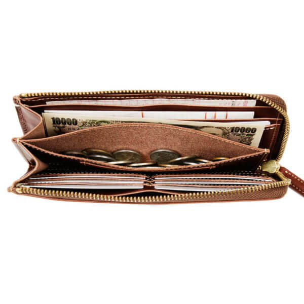 土屋鞄製造所でおすすめの札入れ「薄い長財布タイプ」：ディアリオマスターLファスナー