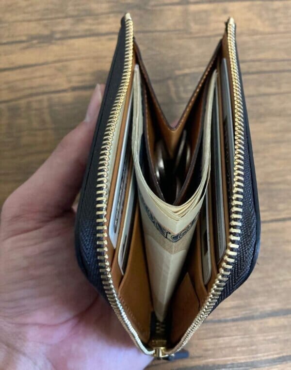 【購入してみた！】crafstoのブライドルレザー L字ファスナー財布をレビュー（画像多め）