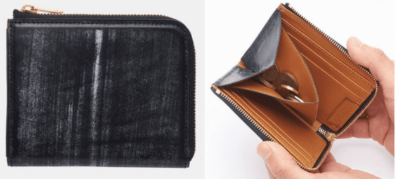 Bridle Leather ブライドルレザー L字ファスナー財布
