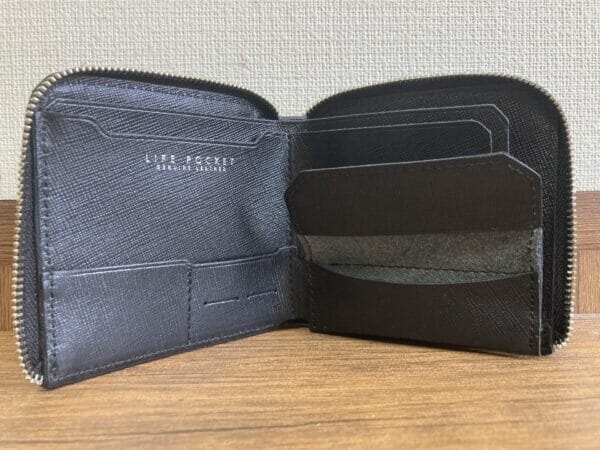 素材の特徴｜Smart Wallet2 Saffiano（ライフポケット財布）